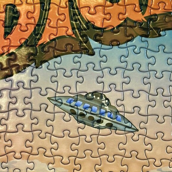 Archie McPhee I Believe in Bigfoot 1000 Piece Jigsaw Puzzle and Poster COMPLETE - Picture 5 of 10